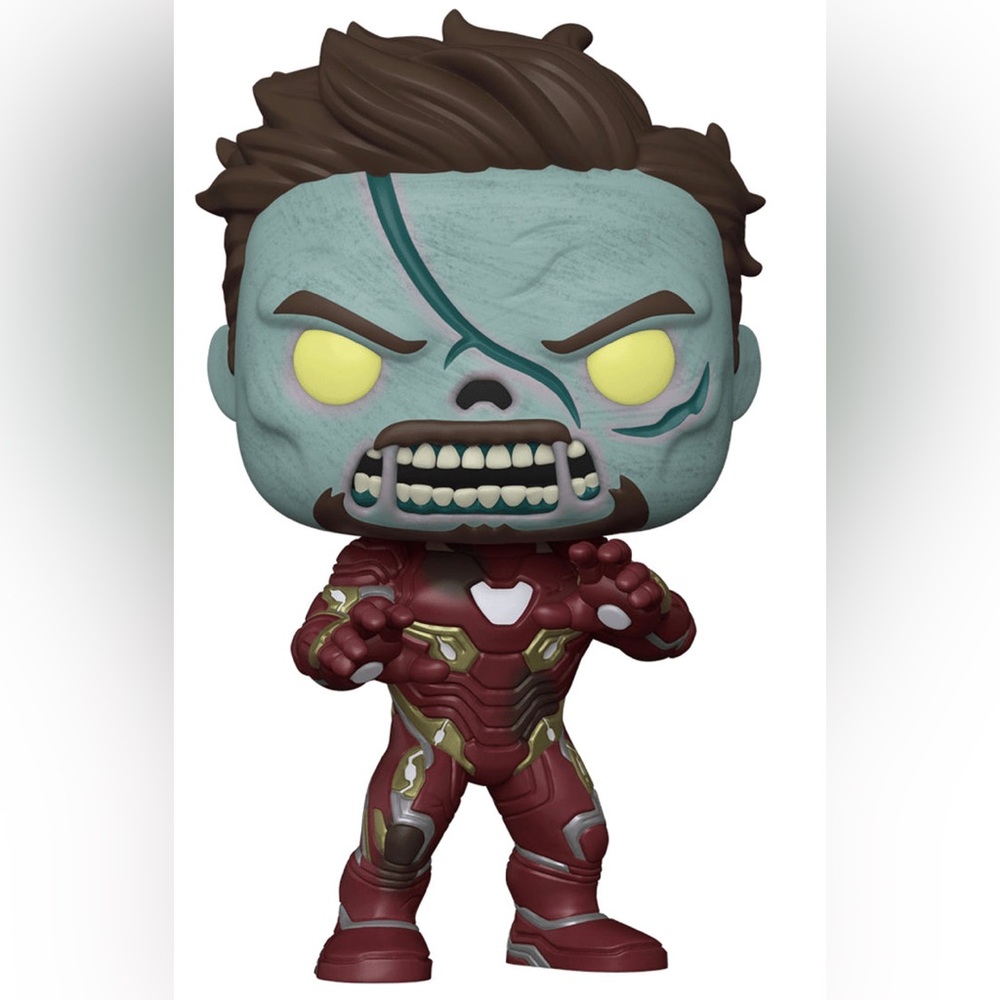 🧟 Funko Pop Marvel Studios (What If?) JUMBO Zombie Iron Man #948